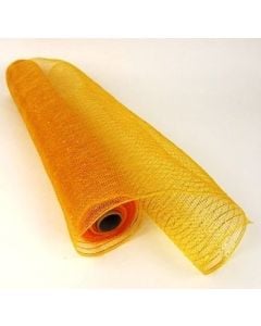 Eleganza Deco Mesh 53cm x 9.1m (10yds) Metallic Gold