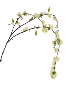 Large Cherry Blossom Spray 95cm Cream