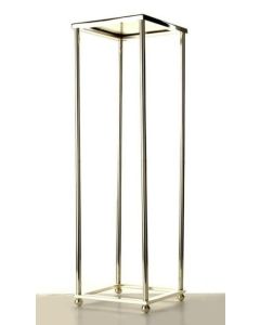 Aurora Plinth 80cm Silver