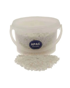 4kg Bucket 4-6mm Tumbled Snow White Stones