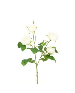 Abeba Rose Spray 60cm White/Cream