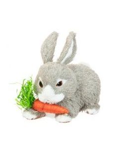 Sitting Bunny with Carrot - 16cm