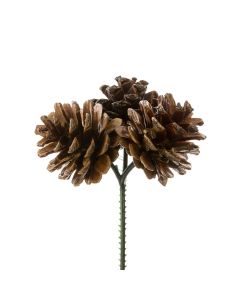 Triple Pinecone Pick 15cm