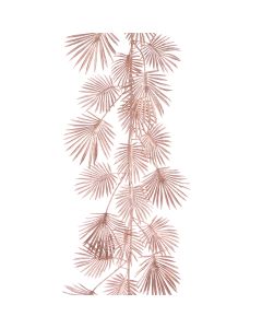 Metallic Palm Garland 180cm Light Pink