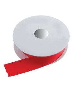 25mm x 20mtr Double Faced Satin Red