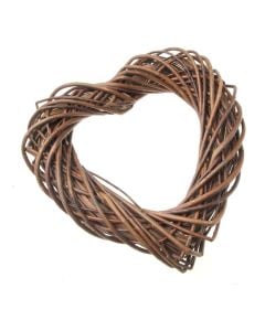 30cm Willow Heart - Natural (30cm long)