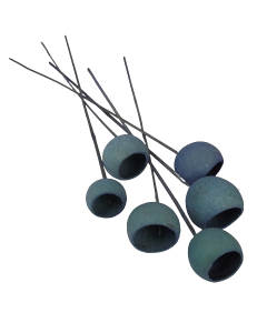 50cm Bell Cup Stem Blue