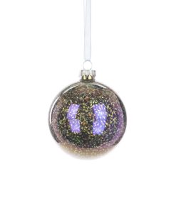 GLASS Paloma Bauble 8cm