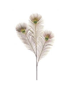 Artificial Peacock Spray 94cm