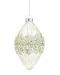 GLASS Helen Finial 6 x 12cm