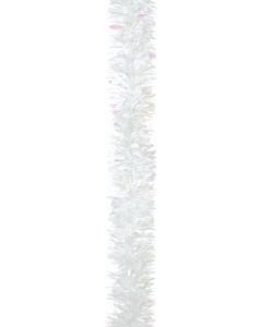 200cm x 10cm Chunky/Fine Cut Tinsel White/Iridescent