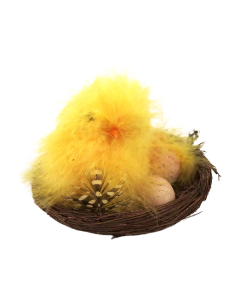 Fluffy Chick Nest 11cm