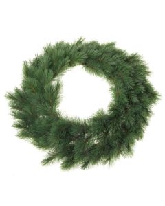 Artificial Evergreen Mountain Wreath 60cm