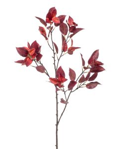 Malus Leaf Branch 115cm Purple