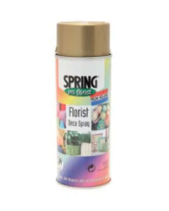 400ml Brite Gold Florist Deco Spray