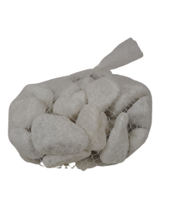 1kg 20-40mm Tumbled Snow White Stones