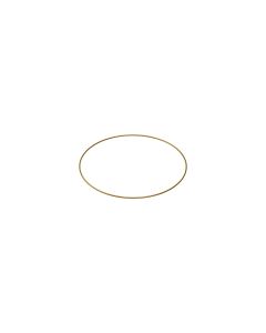 30cm Gold Bridesmaid Flower Hoop