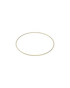 40cm Gold Bridesmaid Flower Hoop