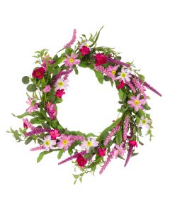 Daisy Blossom Mix Wreath 60cm