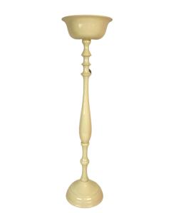 80cm Pedestal Ivory