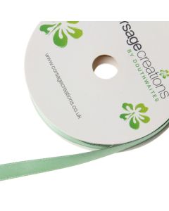 15mm Double Faced Satin - Sage Green (15mm x 20m)