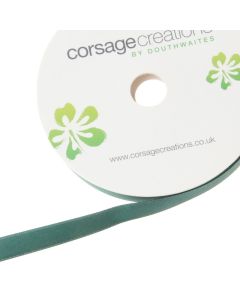15mm Double Faced Satin - Hunter Green (15mm x 20m)