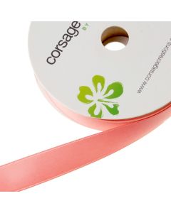25mm Double Faced Satin - Coral (25mm x 20m)
