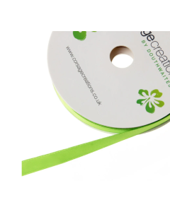 25mm Double Faced Satin - Lime Green (25mm x 20m)