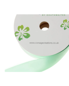 25mm Double Faced Satin - Mint Green (25mm x 20m)