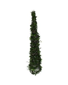 55cm Leaf Cone Tree Green