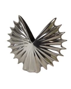 Aluminium Shell Vase 22cm