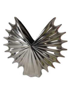 Aluminium Shell Vase 27cm