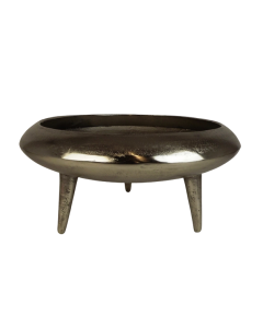 49cm Silver Decorative Bowl