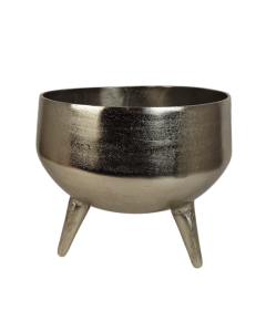 35cm Silver Foot Planter/Bowl