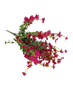 45cm Blossom Foliage Bouquet Cerise