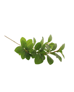 98cm Orange Tree Leaf Spray Green