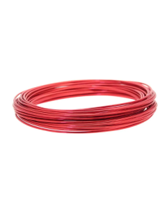 2mm Aluminium Wire x 100g Red