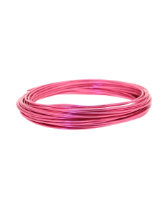 2mm Aluminium Wire x 100g Strong Pink