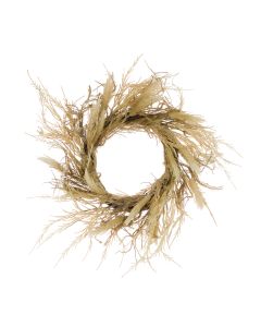 Dried Reed Grass Wreath 66cm