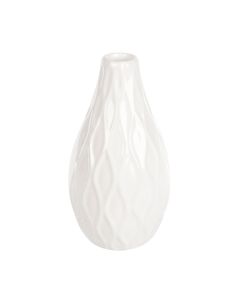 Geometric Ceramic Vase - 13cm