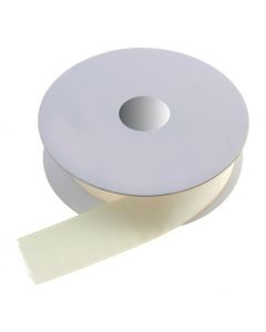 Double Face Satin 38mm x 20mtr Ivory