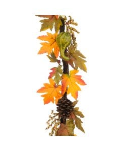 Autumn Maple Pumpkin Garland Fall