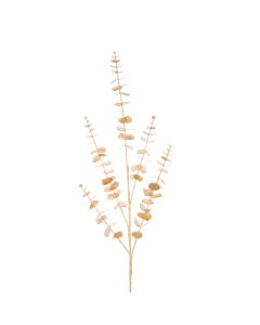 Metallic Eucalyptus Spray 90cm Gold