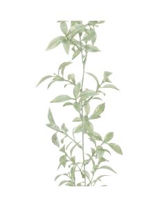 Sparkle Mini Leaf Garland 180cm Sage