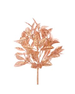 Metallic Citrus Leaf Bush 30cm Copper