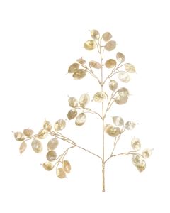 Sparkle Honesty Spray 67cm Gold