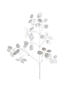 Sparkle Honesty Spray 67cm Silver