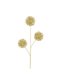Sparkle Allium Spray 60cm Champagne