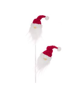 Santa Head Spray 74cm