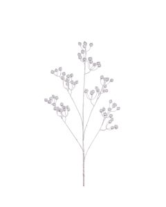 Berry Spray 81cm Silver